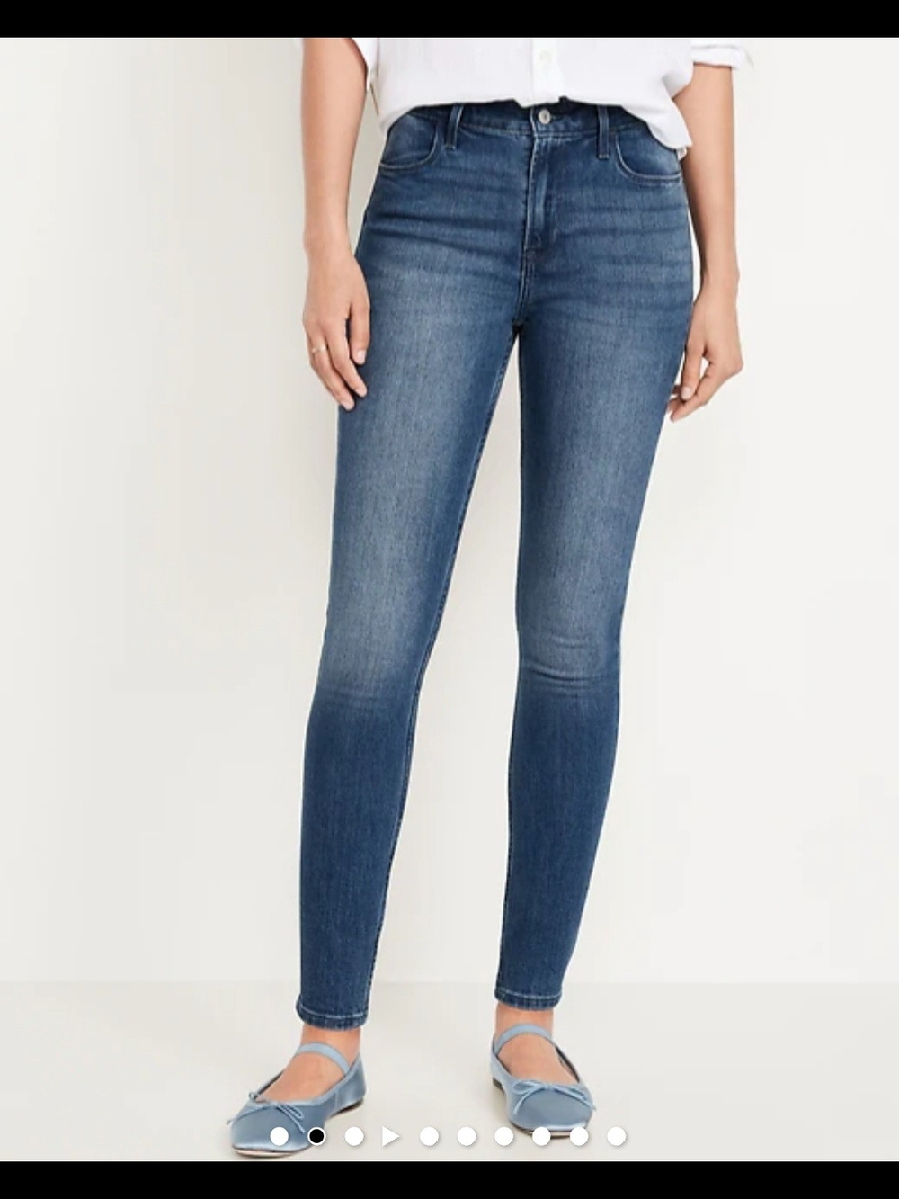 High-Waisted Wow Super-Skinny Jeans